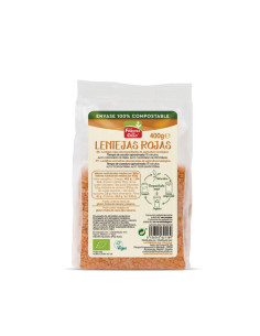 Lentejas rojas peladas bio 400g La Finestra